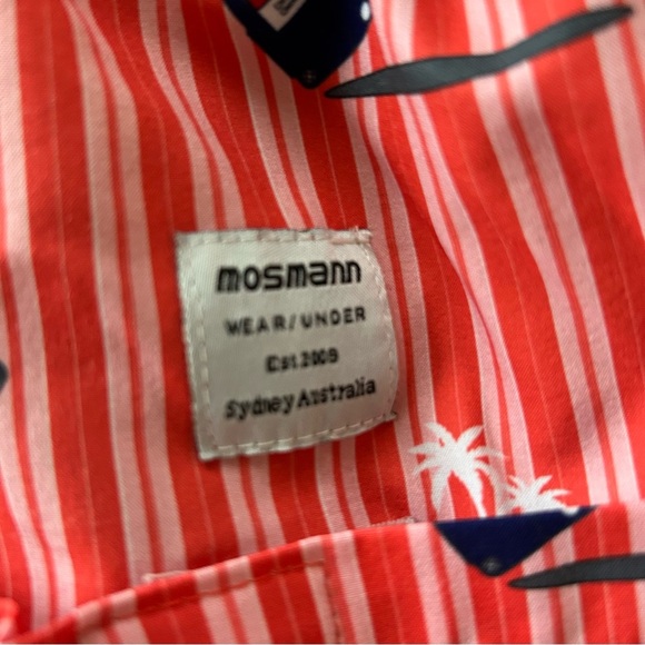 Mosmann Striped Swim Shorts with Flip Flop and Cassette Print - Picture 6 of 8